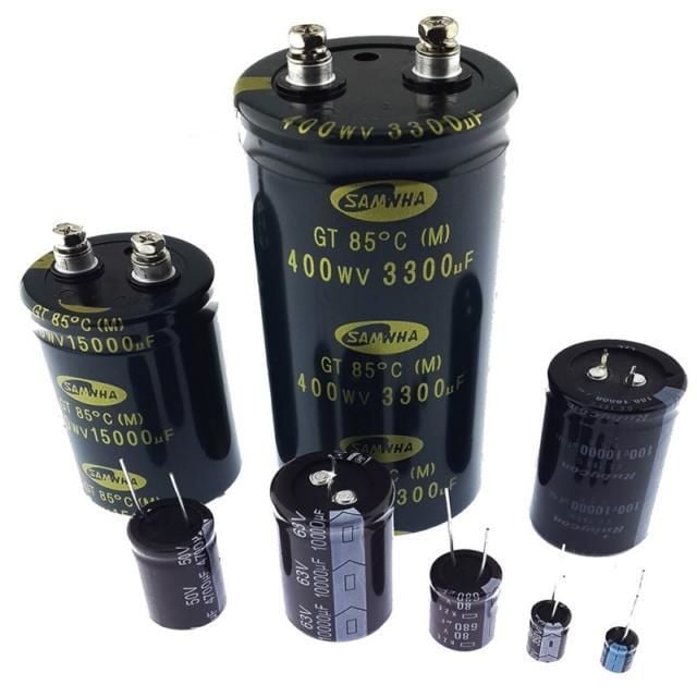 2,2mF 100V Elektrolitik Kondansatör ( Mikrofarad )