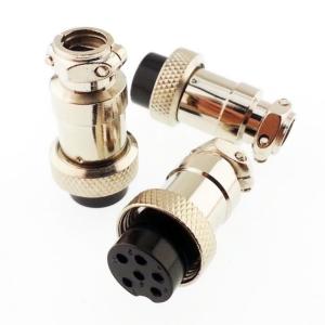 Mike Konnektör 6 Pin Dişi Kablo Tip GX16-6P 16mm