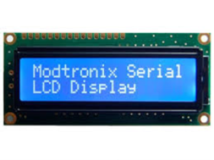 PCM1602K-NSW BBWC 01 2x16  MAVİ Dar  PCB    SOL  ÜST 80x36x13,5