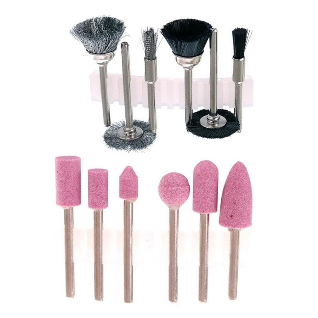 POWERMASTER PM-24796 12 PARÇA TAŞLAMA ZIMPARALAMA GRAVÜR MATKAP UÇ  SETİ