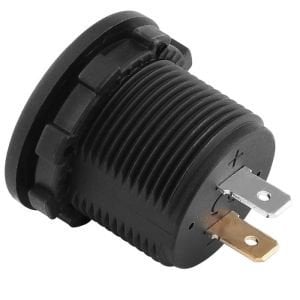 Dijital Voltmetre Barled 12VDC DS4010A Yuvarlak Panel Tip