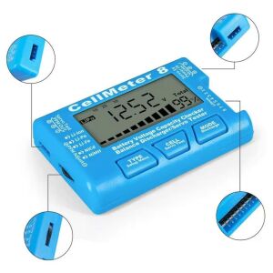 powermaster pm-26959 pil tester lcd cellmeter8 pil ölçüm cihazı