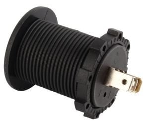 Ampermetre & Voltmetre Kırmızı 6 ~ 30V /  0 ~ 10A Yuvarlak Panel Tip