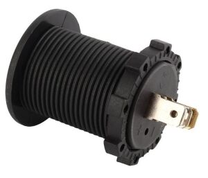 Ampermetre & Voltmetre Kırmızı 6 ~ 30V /  0 ~ 10A Yuvarlak Panel Tip