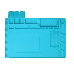 Silikon Çalışma Tamir Pedi S160 450x300mm Isıya Dayanıklı Manyetikli