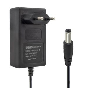 ADAPTÖR 12V 2A  SWİTCH MODE PRİZ TİPİ  2,5*0,7 UÇLU WEKO