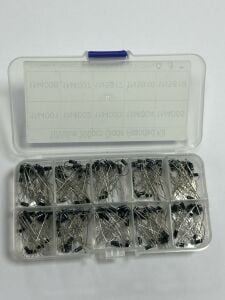 10 ÇEŞİT 200 ADET 1N4001-4002-4003-4004-4005-4006-4007-5817-4818-5819  DİYOT SET (X146)