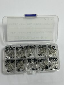 10 ÇEŞİT 200 ADET 1N4001-4002-4003-4004-4005-4006-4007-5817-4818-5819  DİYOT SET (X146)