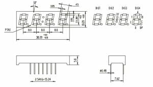 KPF-5461  BSRND-BURN 14 mm 4'lü Anot Display Kırmızı