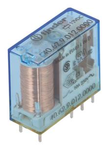 Finder 40.62.9.012.0000 12v 10a Dc 2 Kontak Minyatür Pcb Röle ( Lehim Dağılması Korumalı )