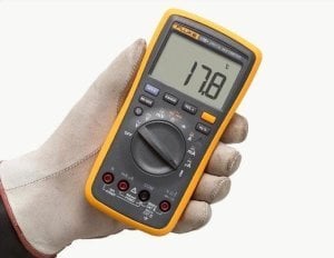 Fluke 17B+ Erta Digital Multimetre Ac/Dc 1000v 10a