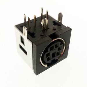 06 LI MİNİ DİN JAK DİŞİ ŞASE TİP 224-6F