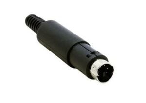 06 LI MİNİ DİN ERKEK KABLO TİP  224-6M