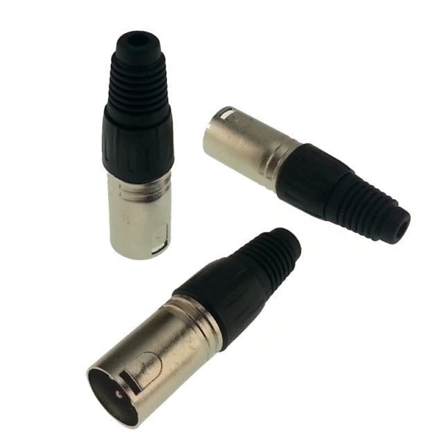 Canon 3 Pin Erkek Kablo Tip XLR Konnektör