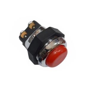 BUTON ASW-98 KIRMIZI 22MM PLASTİK 2 Pin VİDALI BACAK IC-180A-1