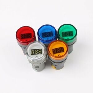 Dijital Ampermetre AC AD116-0100 100A 22mm Yeşil
