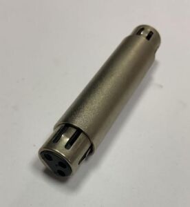 Canon 3 Pin Dişi Dişi Ara Adaptör XLR Konnektör