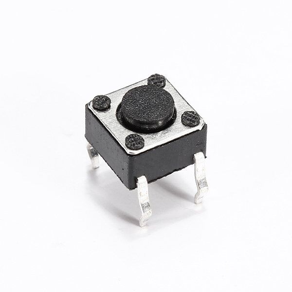 TACT BUTON 6x6 Siyah 7,5 mm I 1,56 TL I Hatfon Elektronik