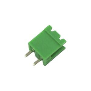0/2 CHN 5,08mm 180°  ERKEK  YEŞİL YANLARI KAPALI