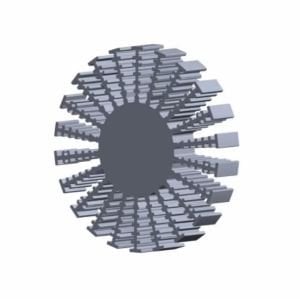 SOĞUTUCU 25830 LSD-120 / 5 CM ALÜMİNYUM