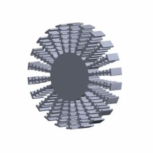 SOĞUTUCU 25830 LSD-120 / 5 CM ALÜMİNYUM