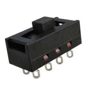 ANAHTAR SÜRGÜLÜ BÜYÜK  XC-2310  8 Bacak ON-OFF-ON SİYAH 10A 250V