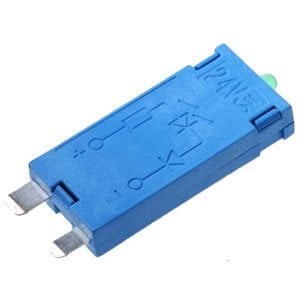 Finder Röle Led Modül 99.01.0.024.59  6-24V Ac / Dc Yeşil Led 95.75 Sokete Uygun