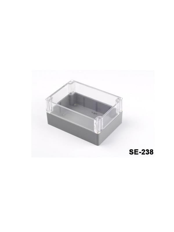 AK-SE-238 171x121x80 ABS IP65 Contalı Kutu