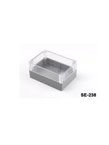 AK-SE-238 171x121x80 ABS IP65 Contalı Kutu