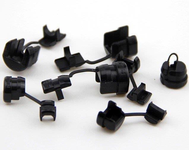 4N-4 Kablo Geçiş Lastiği Kablo Tutucu Ayarlanabilir Gromet 12,7-13,1x11,8mm