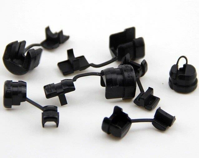 4N-4 Kablo Geçiş Lastiği Kablo Tutucu Ayarlanabilir Gromet 12,7-13,1x11,8mm