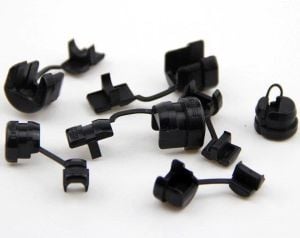 4N-4 Kablo Geçiş Lastiği Kablo Tutucu Ayarlanabilir Gromet 12,7-13,1x11,8mm