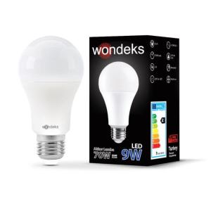 LED AMPUL E27 220V 9W BEYAZ  + 2W MAVİ  ÇİFT RENK  WONDEKS
