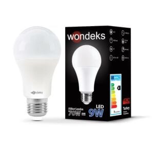 LED AMPUL E27 220V 9W BEYAZ  + 2W MAVİ  ÇİFT RENK  WONDEKS