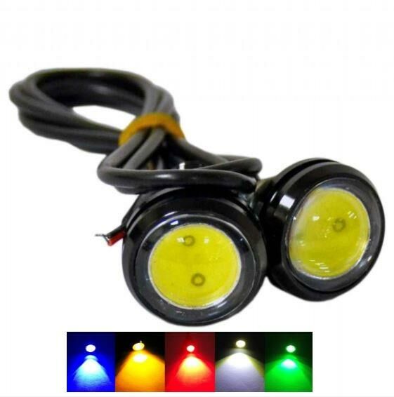 LED-Modül COB 12V ŞASE TİP YEŞİL  KARTAL GÖZÜ (2 ADET SATILIR) 2 Lİ PAKET FİYATIDIR