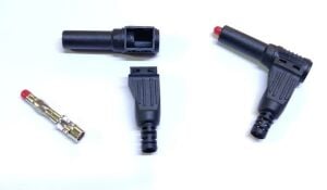 BJ504-2 SİYAH 4 mm BANAN JAK CAT II 1000V / MAX. 32A