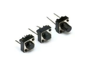 TACT BUTON 6x6 H:5mm 2 BACAKLI