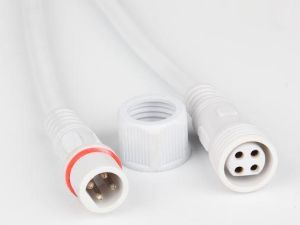 4lü IP67 4x0,50mm Soketli Kablo Dişi Erkek Takımı