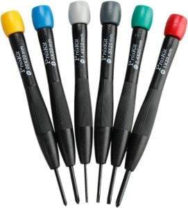Proskit 8pk-2063 5 Parça Hassas Saatçi Tornavida Seti 20 Mm Proskit