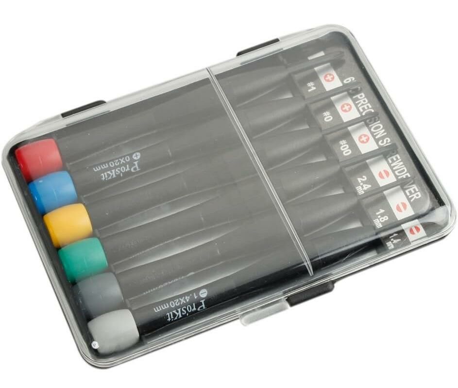 Proskit 8pk-2063 5 Parça Hassas Saatçi Tornavida Seti 20 Mm Proskit