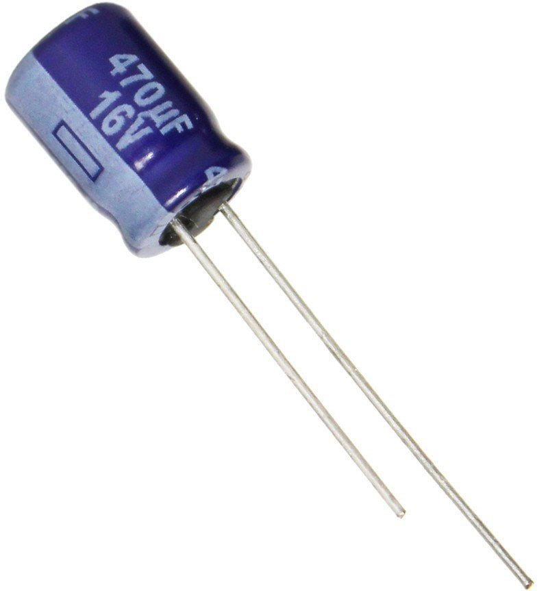 470mF 16V Elektrolitik Kondansatör ( Mikrofarad )