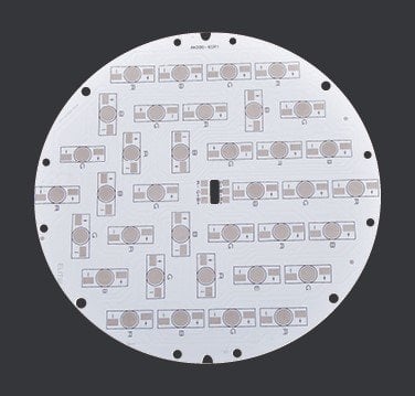 LED PCB Yuvarlak 36 led RGB 140 mm  000-65