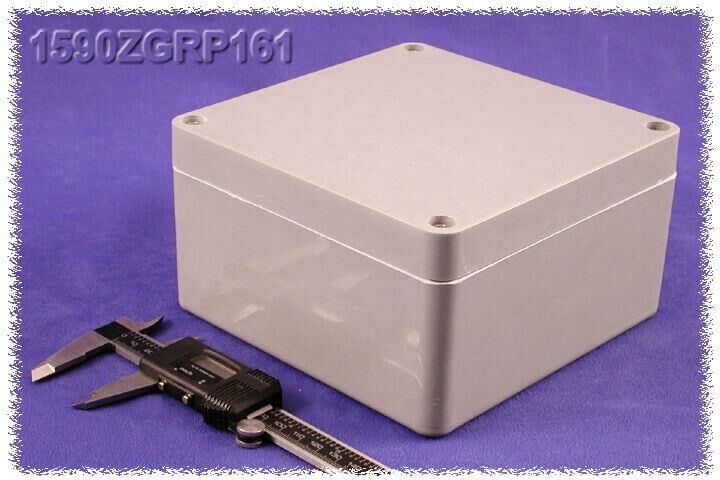 HAMMOND 1590ZGRP161 GRP BOX 160*160*90 GREY