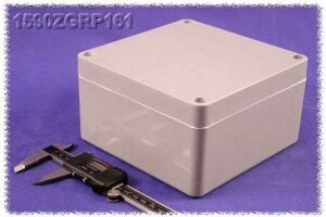 HAMMOND 1590ZGRP161 GRP BOX 160*160*90 GREY