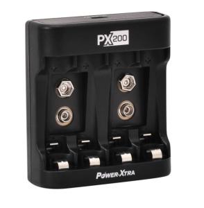 USB PİL ŞARJ CİHAZI  PX200 AA+AAAX4 9VX2 PİL POWER XTRA