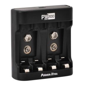 USB PİL ŞARJ CİHAZI  PX200 AA+AAAX4 9VX2 PİL POWER XTRA