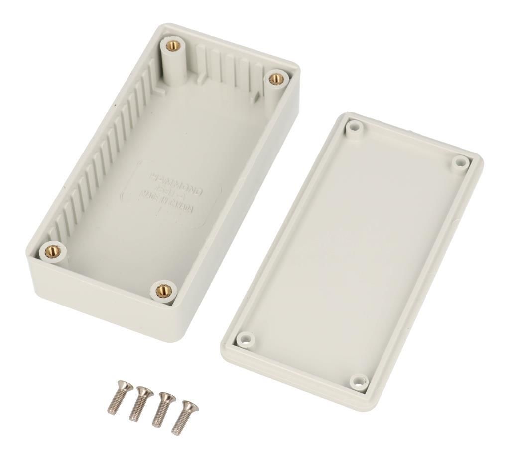 HAMMOND 1591AGY GEN PURPOSE BOX ABS GREY