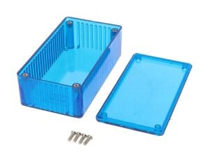 HAMMOND 1591CTBU 1591 TRANSP POLYCARBONATE BLUE