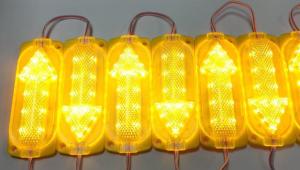 Led Modül 2835 Sarı Ok Yönü İşaretli 12v Dv (1 Adet Fiyatıdır)
