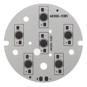 LED PCB Yuvarlak 6 led MONO  75mm  A.000-113